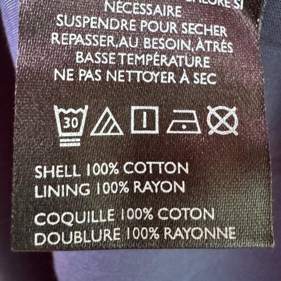 NWT Anthropologie Navy Floral Rose Print Katerina Button-Front Dress Women's 1X - Picture 14 of 15